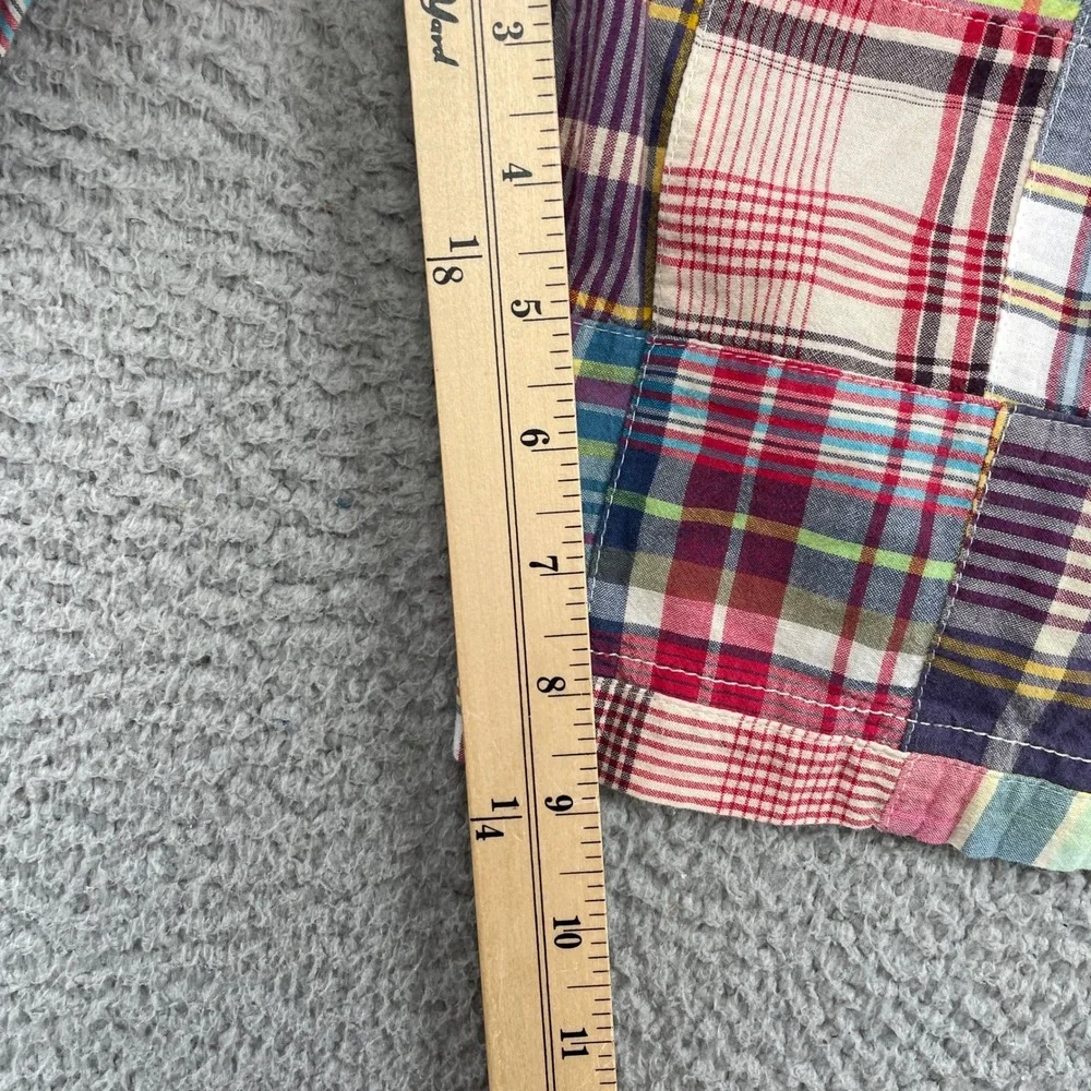 Polo Ralph Lauren Shorts Mens 32 Multicolor Prospect Patchwork Plaid Cotton
